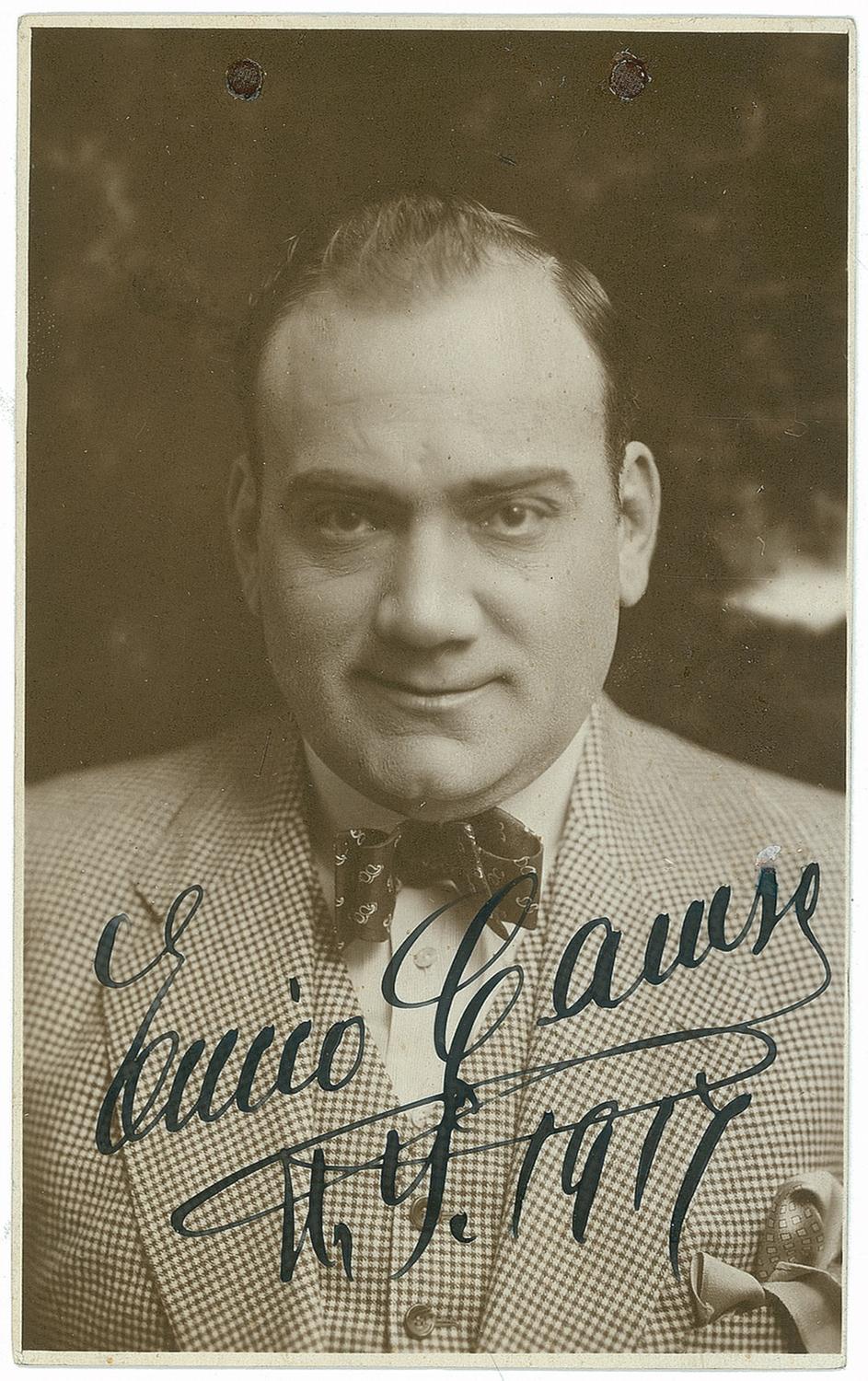 The Enrico Caruso Caper of 1920 The East Hampton Star